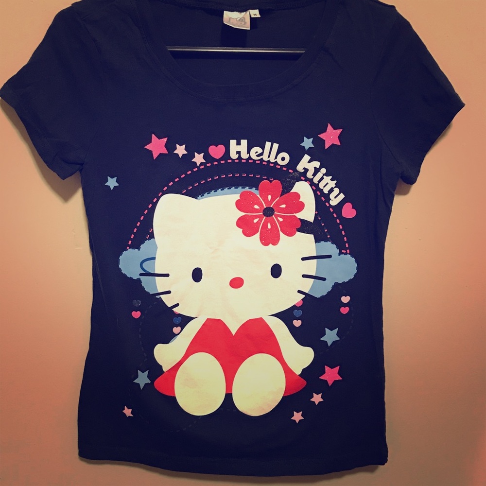 Hello Kitty Navy Blue Tee